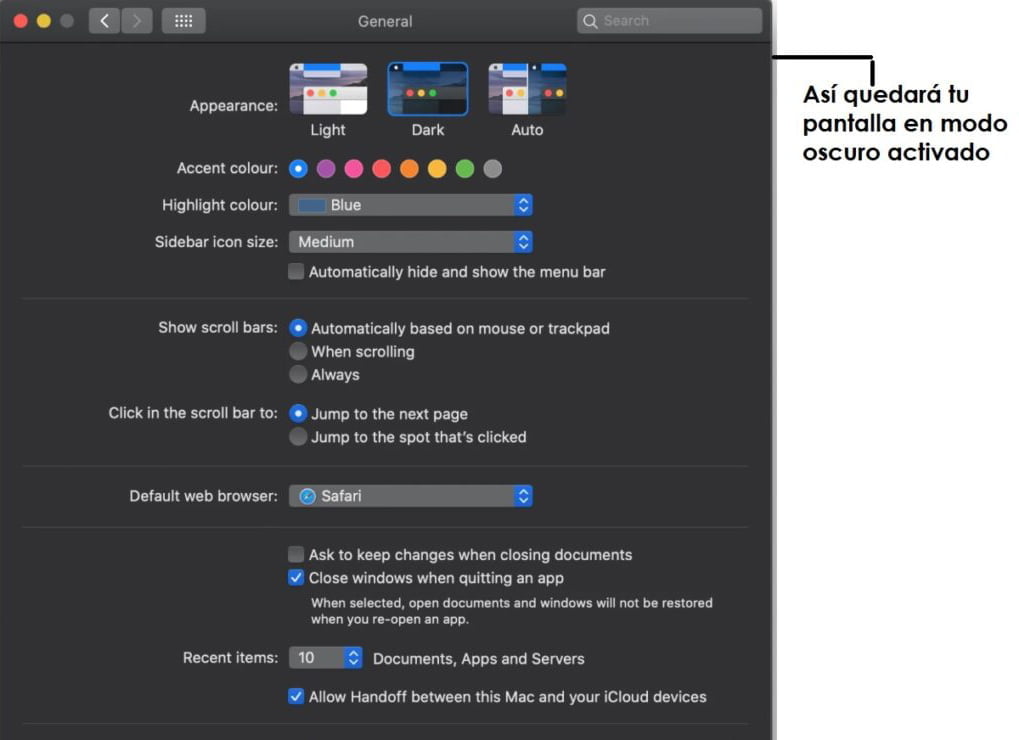 Cómo activar y desactivar el modo oscuro de Safari 3 Cómo activar y desactivar el modo oscuro de Safari | 49. Como activar y desactivar el modo oscuro de Safari11 2