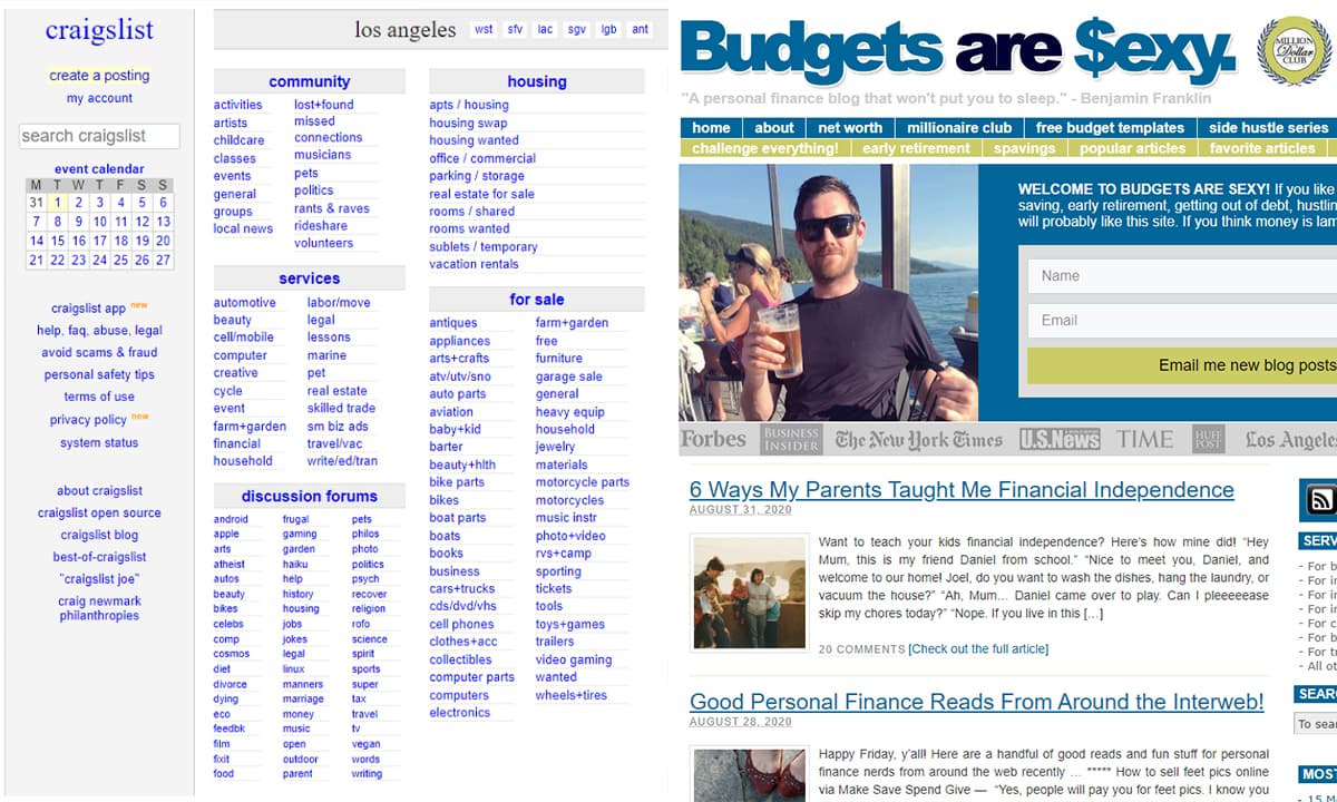 5 sitios webs antiguos que amábamos y tenían diseños horribles | 26 5 sitios webs antiguos que amabamos y tenian disenos horribles