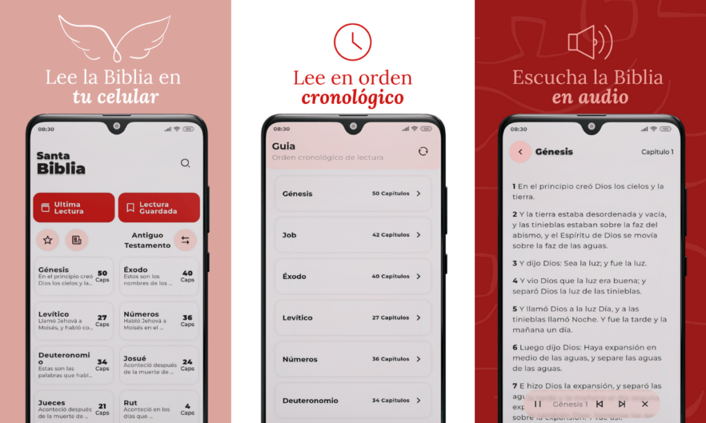 Nueva aplicación para leer la Biblia en el celular en 2024 | biblia 1