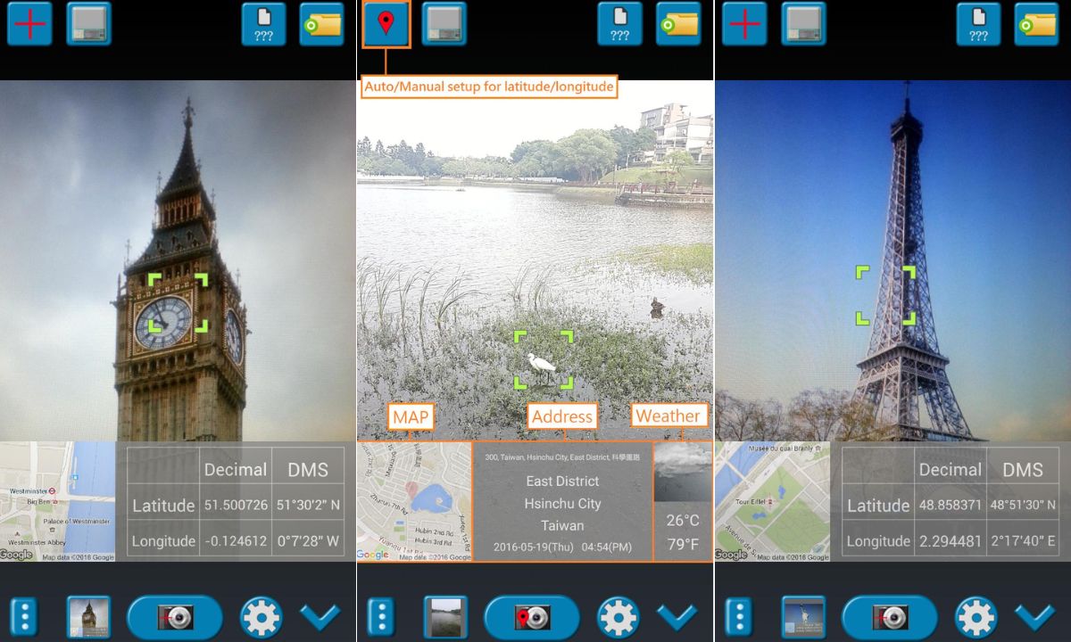 Conoce la aplicación de cámara con GPS que añade la ubicación en las fotos 1 Conoce la aplicación de cámara con GPS que añade la ubicación en las fotos | gps