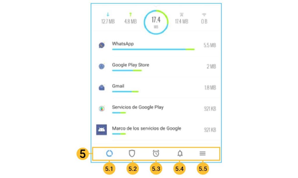 Aplicación GlassWire - Monitorea el uso de datos y la seguridad de tu red | 10 Aplicacion GlassWire Monitorea el uso de datos y la seguridad de tu red1 5