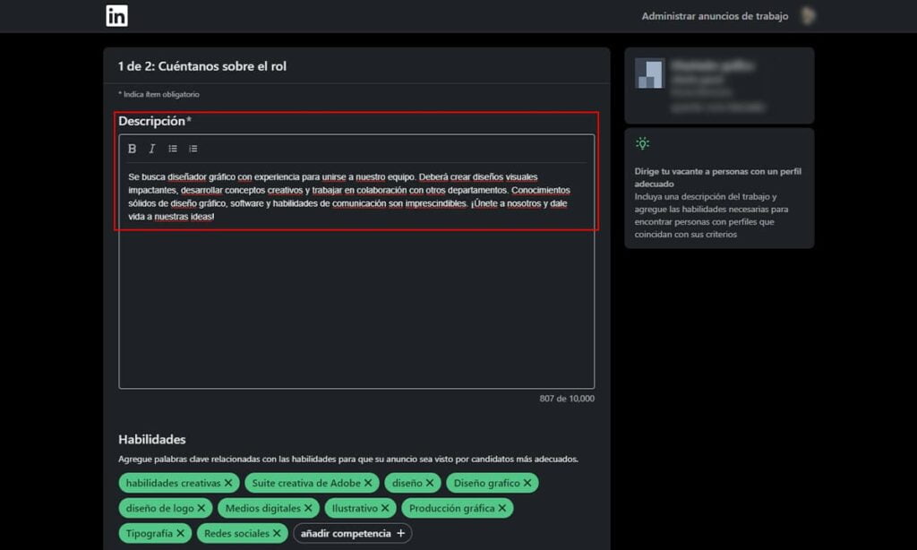 ¿Cómo anunciar una vacante en Linkedln? Guía completa con consejos | 49 Como anunciar una vacante en Linkedln Guia completa con consejos1 3