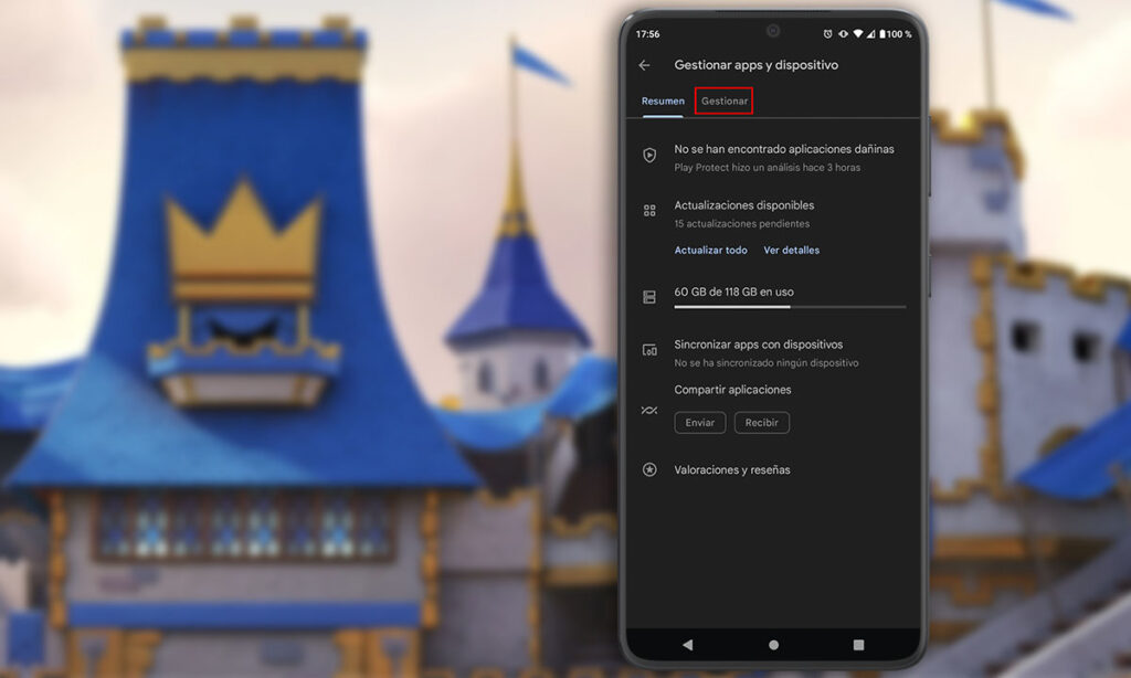 Cómo recuperar el proceso en juegos borrados en Android 4 Cómo recuperar el proceso en juegos borrados en Android | 43 Como recuperar el proceso en juegos borrados en Android1 3