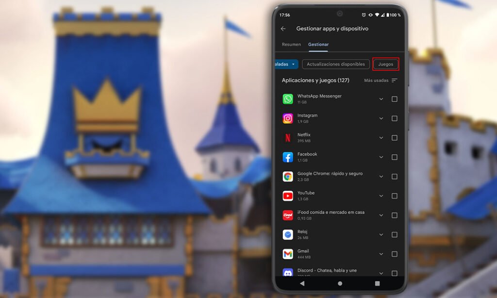 Cómo recuperar el proceso en juegos borrados en Android 5 Cómo recuperar el proceso en juegos borrados en Android | 43 Como recuperar el proceso en juegos borrados en Android1 4