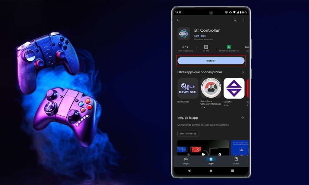 Cómo convertir un teléfono móvil en un control para jugar en otro teléfono móvil | 44 Como convertir un telefono movil en un control para jugar en otro telefono movil1 1