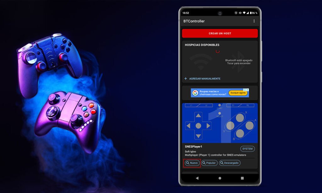Cómo convertir un teléfono móvil en un control para jugar en otro teléfono móvil | 44 Como convertir un telefono movil en un control para jugar en otro telefono movil1 2