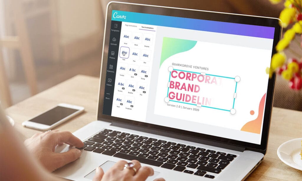 Cómo animar texto en Canva | Cómo animar texto en Canva cópia