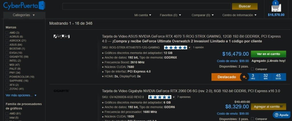 Cupón de descuento Cyberpuerta: Pasos para conseguirlo 8 Cupón de descuento Cyberpuerta 7