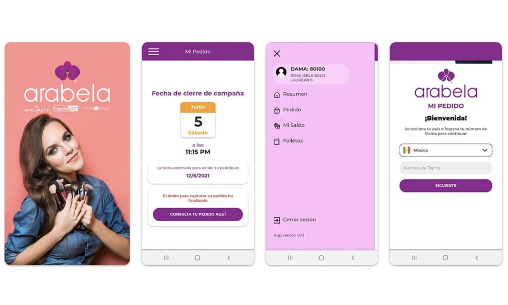 Aplicación para rastrear tu pedido de Arabela en el celular | Aplicación para rastrear tu pedido de Arabela en el celular1