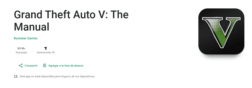 Aprende a descargar la aplicación GTA V The Manual en tu celular 2