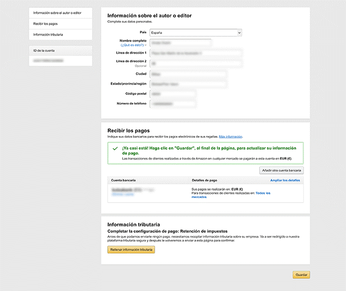 Cómo vender tus libros en Amazon 4