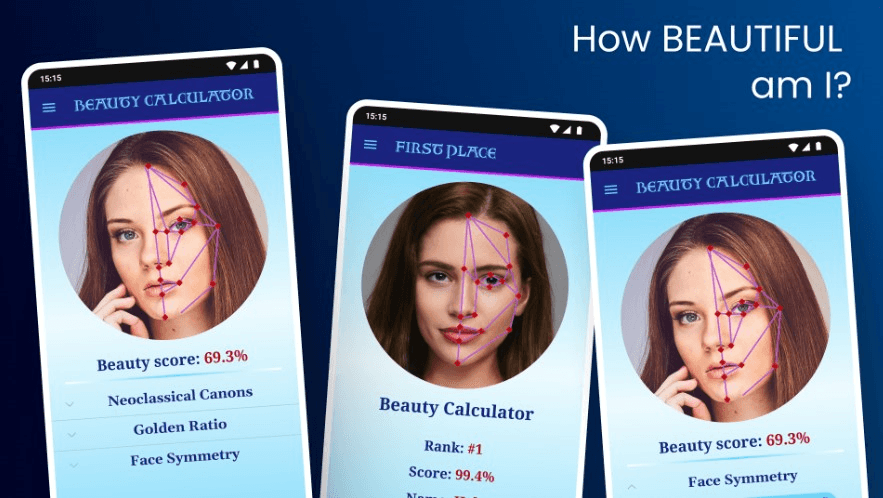 Conoce la aplicación que calcula tu nivel de belleza