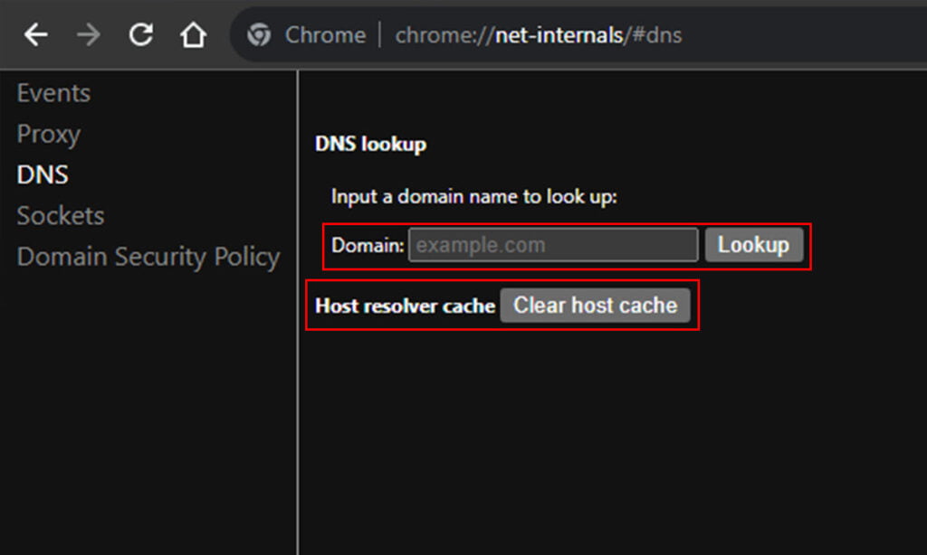 Cómo limpiar la caché de DNS en Chrome 6 Cómo limpiar la caché de DNS en Chrome | Foto 103.103.5