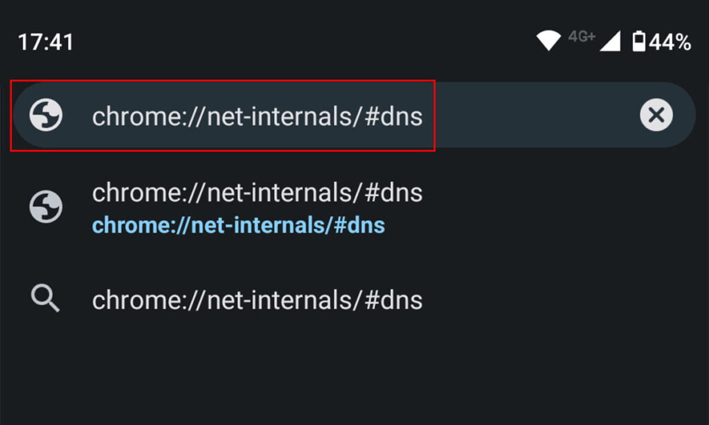 Cómo limpiar la caché de DNS en Chrome 8 Cómo limpiar la caché de DNS en Chrome | Foto 103.103.7