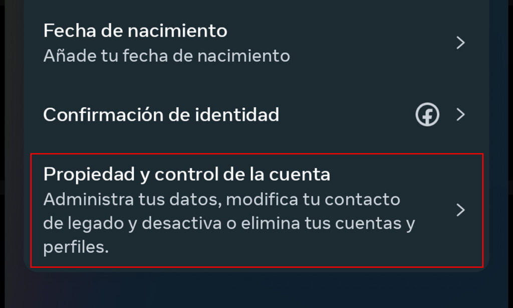Cómo desactivar permanentemente tu cuenta de Instagram 5 Cómo desactivar permanentemente tu cuenta de Instagram | Foto 104.104.4