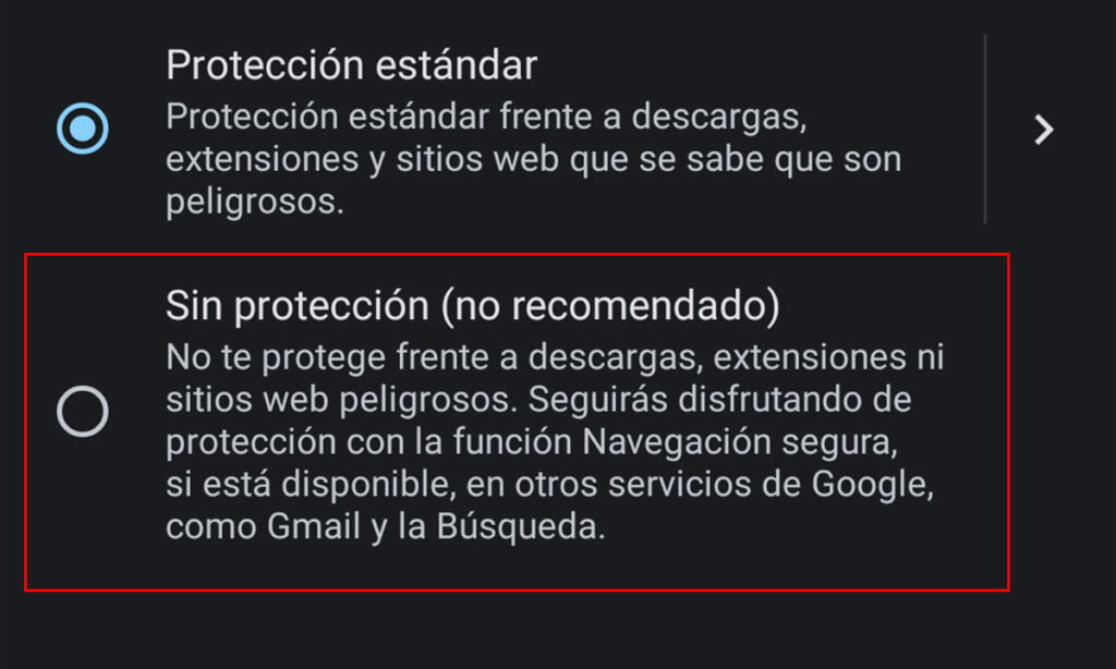 Cómo desactivar el SafeSearch en Google desde el móvil 5 Cómo desactivar el SafeSearch en Google desde el móvil | Foto 114.114.4 1