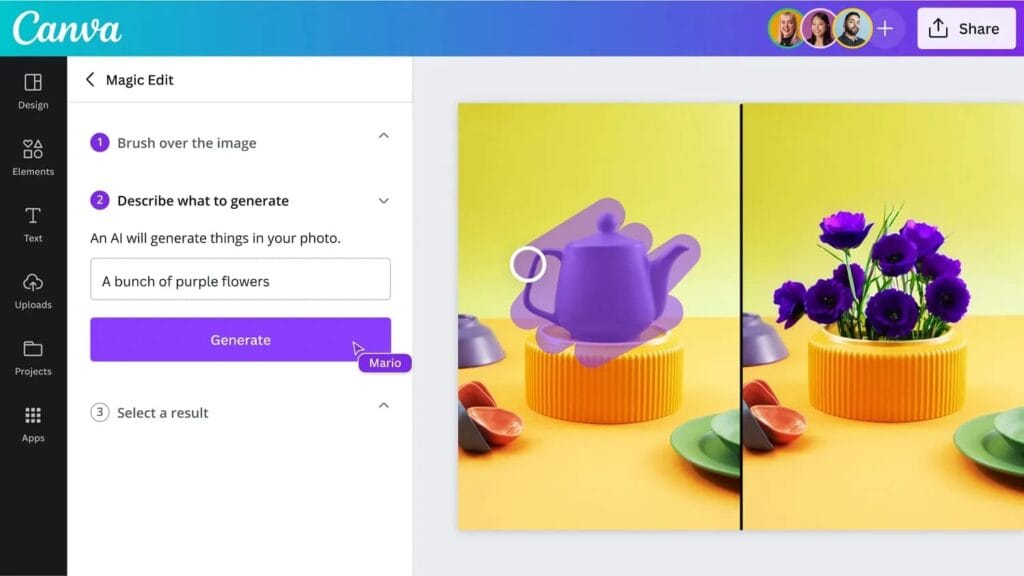 ¿Canva con IA? Empresa anuncia nueva herramienta 3 ¿Canva con IA? Empresa anuncia nueva herramienta | canva magic edit