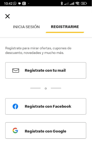 Cómo conseguir varios cupones de descuento de McDonald's desde tu celular 6 cupones de descuento de McDonald's 4