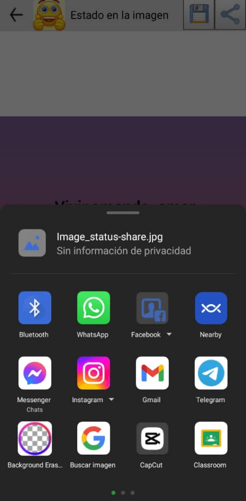 Aplicación con estados de WhatsApp para toda ocasión