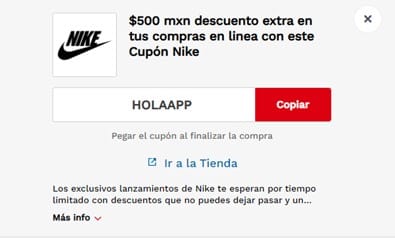Cómo conseguir cupón de descuento Nike por internet 2024 7 Cómo conseguir cupón de descuento Nike por internet 2023 6