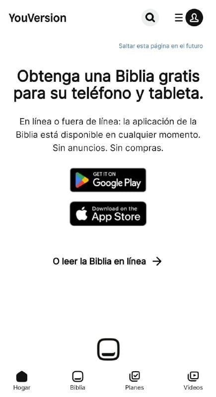 Cómo leer la Biblia desde el celular sin descargar aplicaciones 2