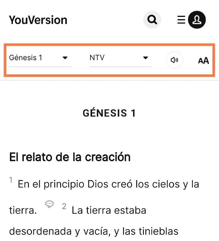 Cómo leer la Biblia desde el celular sin descargar aplicaciones 5