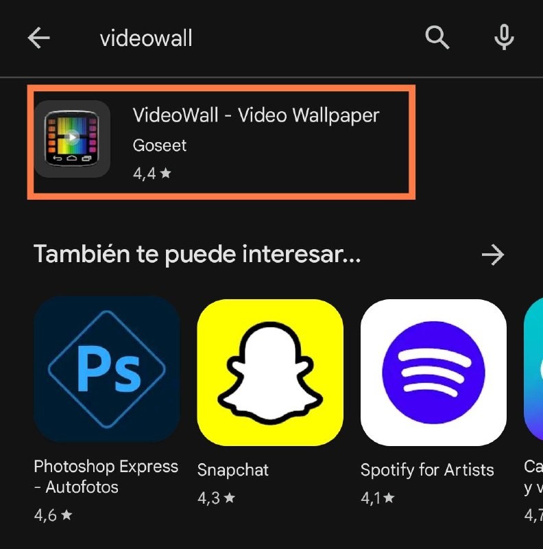 Cómo poner vídeos como fondo de pantalla en el móvil 2