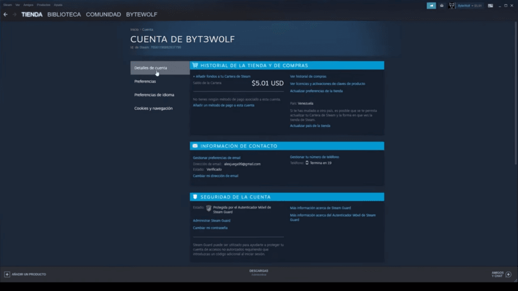 Cómo saber cuánto has gastado en Steam 2 Cómo saber cuánto has gastado en Steam 3