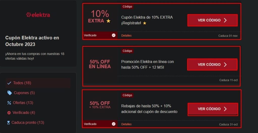 Cupón de descuento Elektra - Aprende cómo conseguirlo en 2024 6 Cupón de descuento Elektra 5