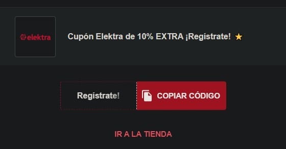 Cupón de descuento Elektra - Aprende cómo conseguirlo en 2024 7 Cupón de descuento Elektra 6