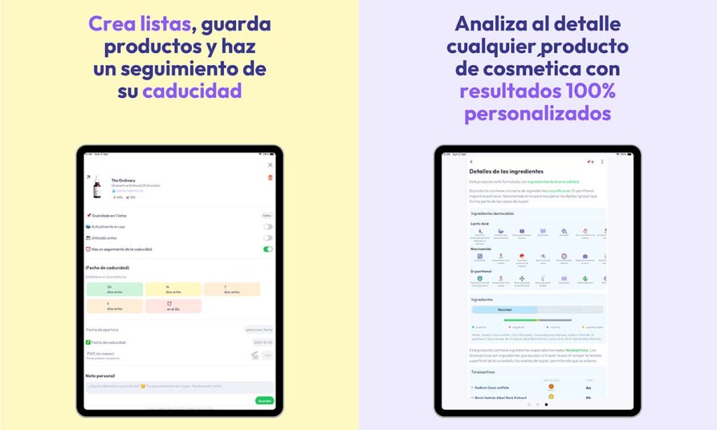 Conoce la aplicación que utiliza IA para el cuidado de la piel | Foto 103.103.2
