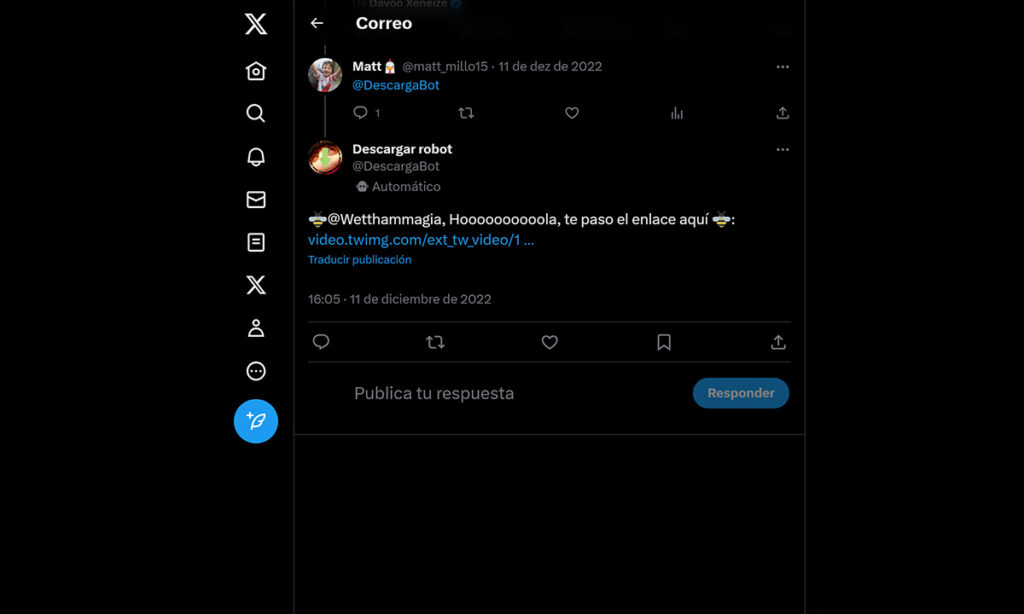 Cómo descargar videos de Twitter marcando bots 5 Cómo descargar videos de Twitter marcando bots | Foto 84.84.4