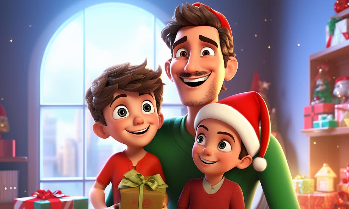 Crea tu versión en dibujo de Navidad con esta aplicación | Crea tu versión en dibujo de Navidad con esta aplicación1