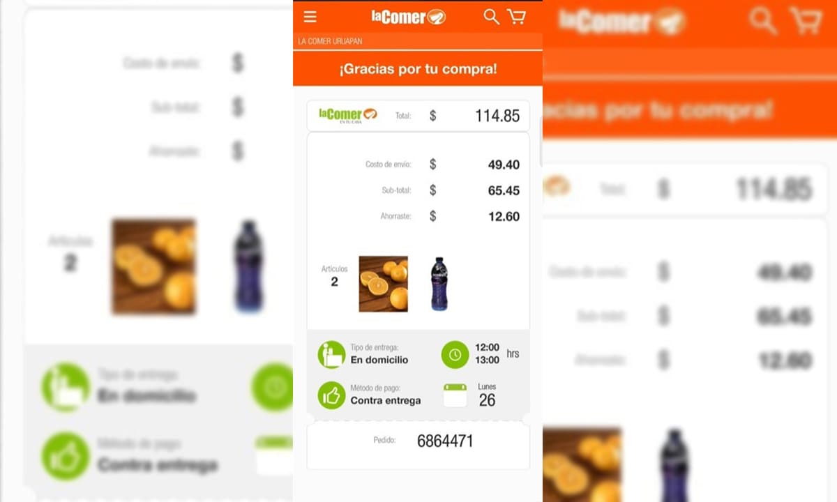 Aplicación La Comer en tu casa: recibe a domicilio | Aplicación La Comer en tu casa recibe a domicilio4
