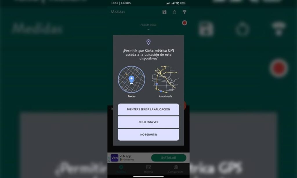 Aplicación de Cinta Métrica GPS: mide distancias largas por el celular | Aplicación de Cinta Métrica GPS mide distancias largas por el celular2