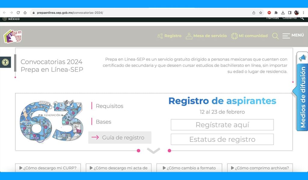Aprende a registrarte en prepa en línea SEP gratis | Aprende a registrarte en prepa en línea SEP gratis1