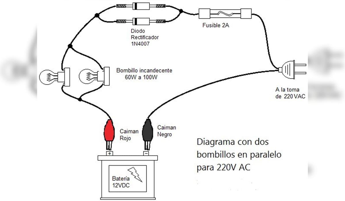 Cómo construir un cargador casero para la batería de tu carro | Cómo construir un cargador casero para la batería de tu carro8