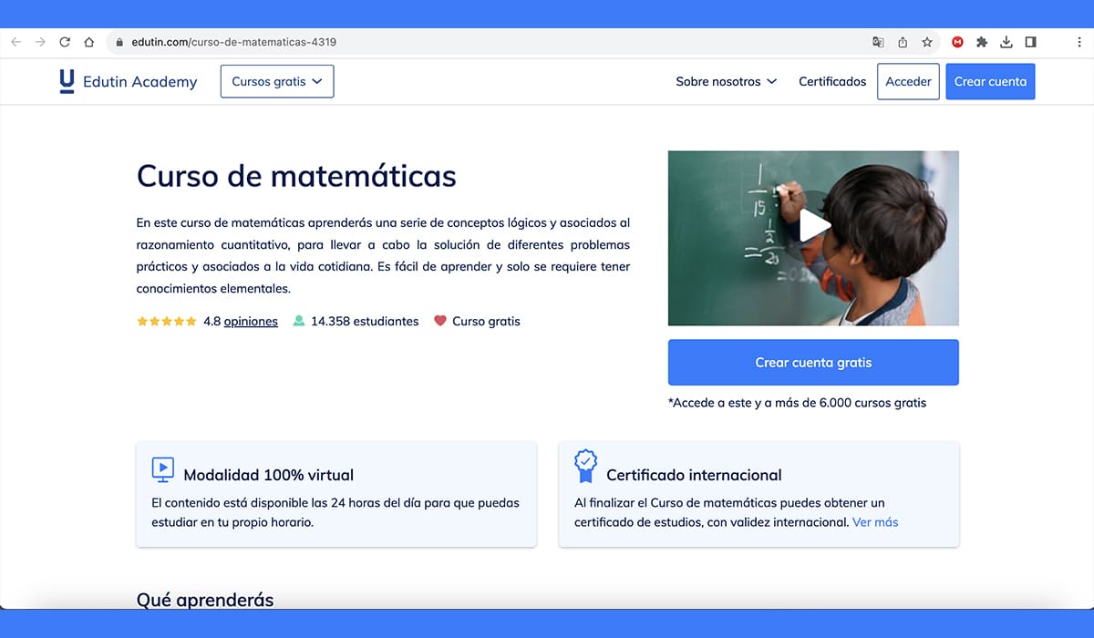 Curso de matemáticas gratis y con certificado: haz tu inscripción | Curso de matemáticas gratis y con certificado haz tu inscripción1