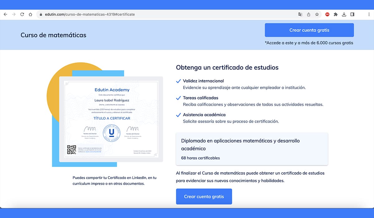 Curso de matemáticas gratis y con certificado: haz tu inscripción | Curso de matemáticas gratis y con certificado haz tu inscripción2