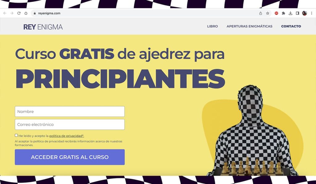Curso gratis de Ajedrez para principiantes - Cómo hacer tu inscripción | Curso gratis de Ajedrez para principiantes Cómo hacer tu inscripción4