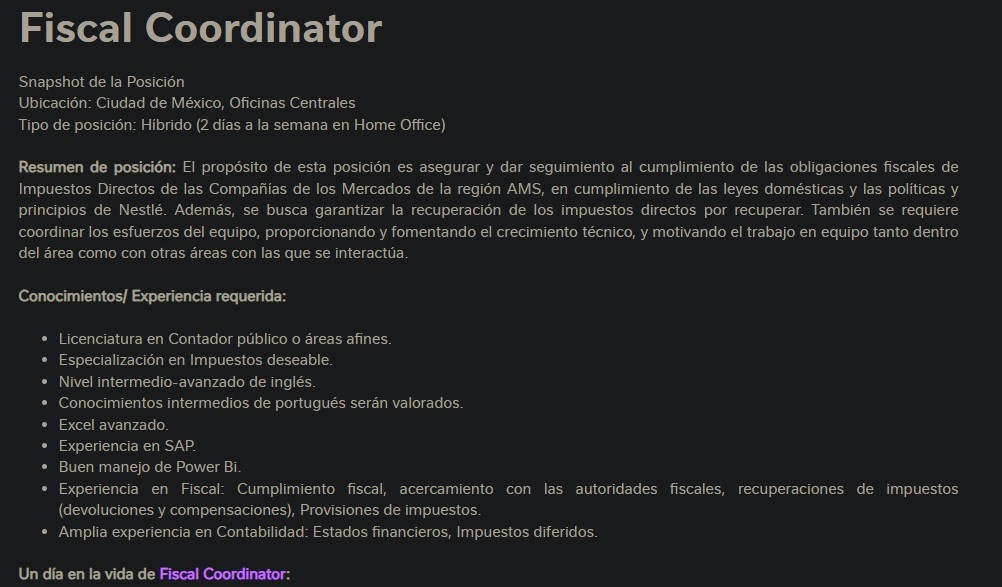 Ofertas de trabajo en Nestlé: Cómo postularse en línea 7 Ofertas de trabajo en Nestlé 7