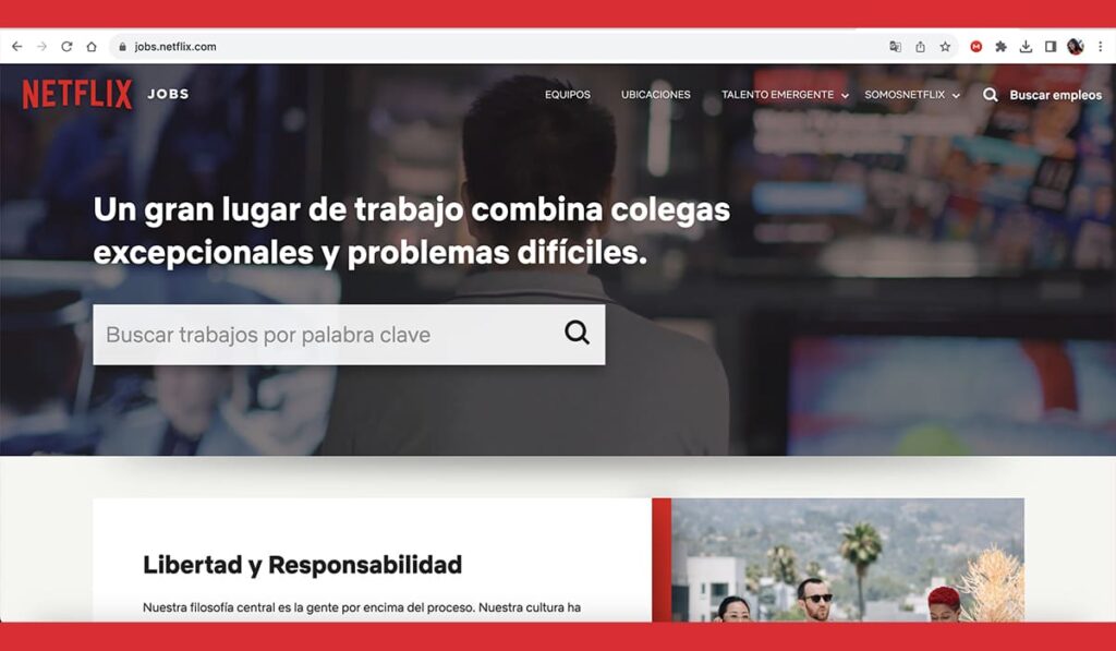Ofertas de trabajo en Netflix: cómo registrarse desde el celular | Ofertas de trabajo en Netflix cómo registrarse desde el celular1