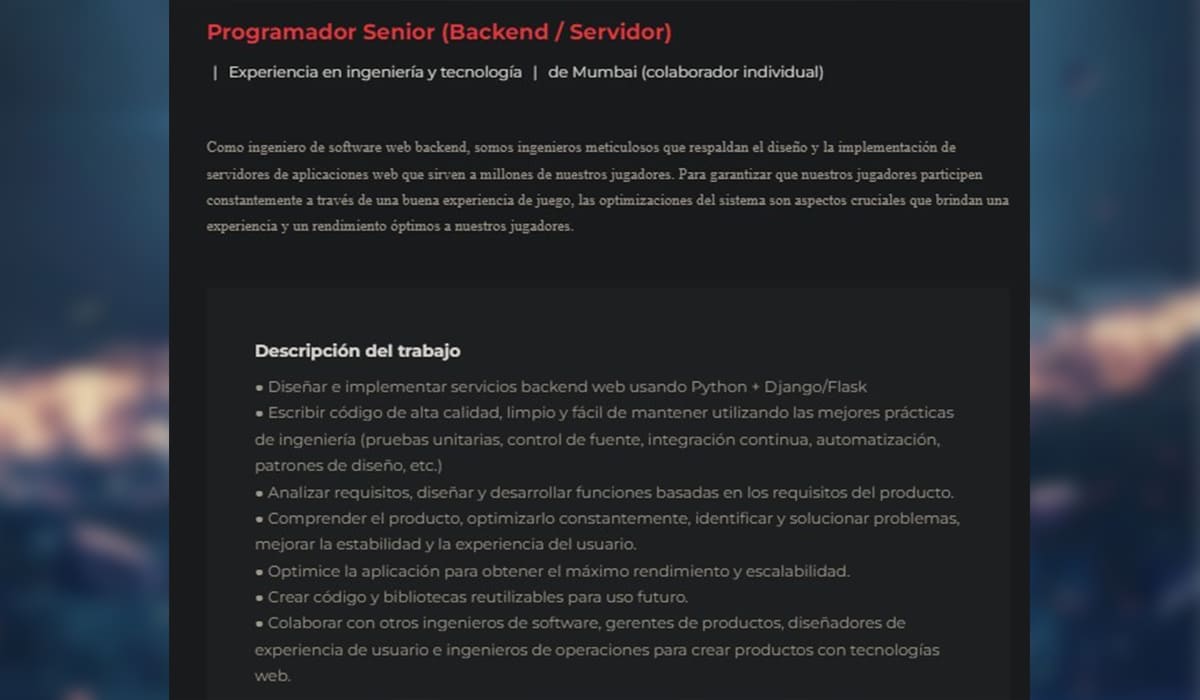 Trabajar en Free Fire: aprende a encontrar vacantes y cómo postularte | Trabajar en Free Fire aprende a encontrar vacantes y cómo postularte5