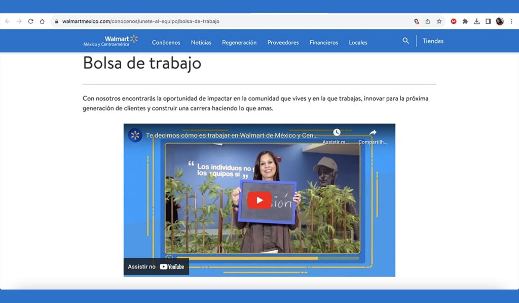 Vacantes de empleo Walmart: cómo postularse desde el celular | Vacantes de empleo Walmart cómo postularse desde el celular1
