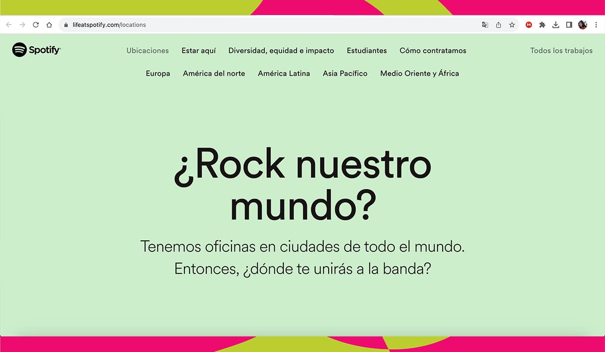 ¿Quieres trabajar en Spotify? Ve cómo encontrar vacantes y registrarte en línea | ¿Quieres trabajar en Spotify Ve cómo encontrar vacantes y registrarte en línea1