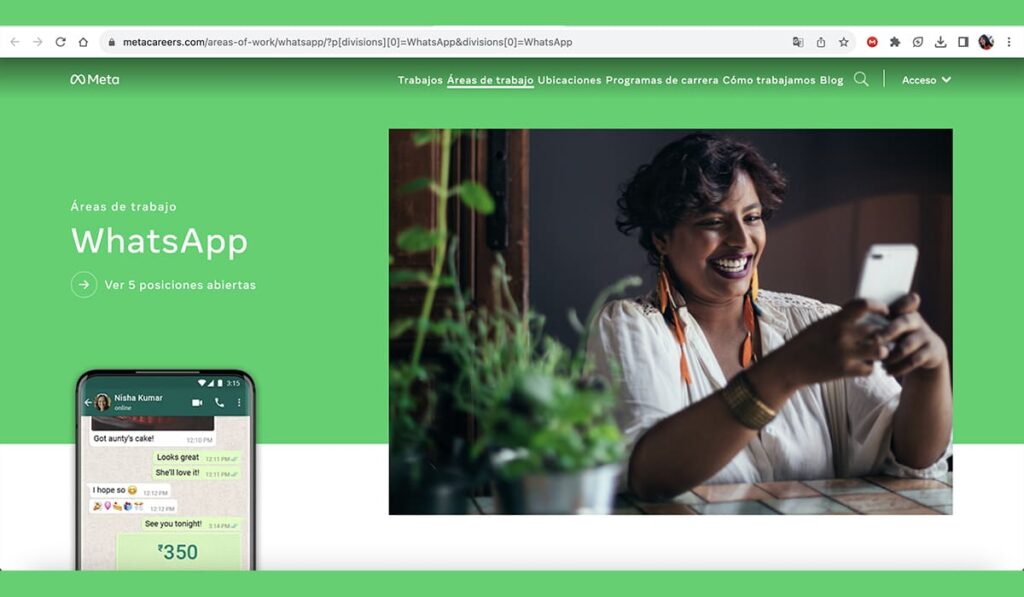 ¿Quieres trabajar en WhatsApp? Aprende cómo postularte en línea | ¿Quieres trabajar en WhatsApp Aprende cómo postularte en línea2