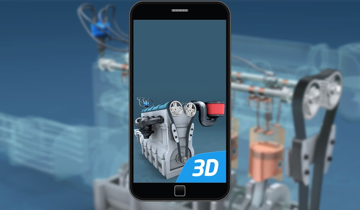 Aplicación Motor Otto de cuatro tiempos en 3D – Conoce el motor por el celular | Aplicación Motor Otto de cuatro tiempos en 3D – Conoce el motor por el celular3