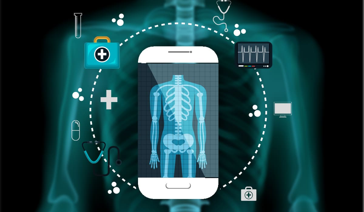 Aplicación de radiología para estudiar el cuerpo humano por el celular | Aplicación de radiología para estudiar el cuerpo humano por el celular1 cópia