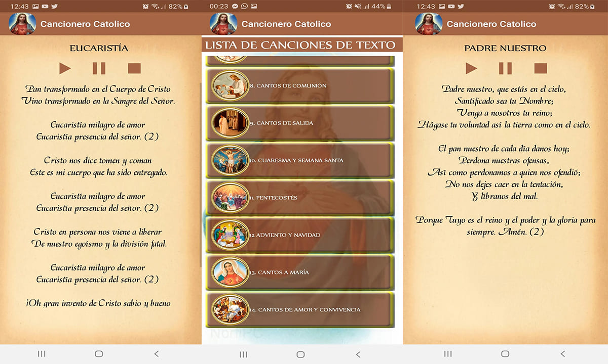 Canta himnos católicos con esta aplicación de Himnario | Canta himnos católicos con esta aplicación de Himnario1