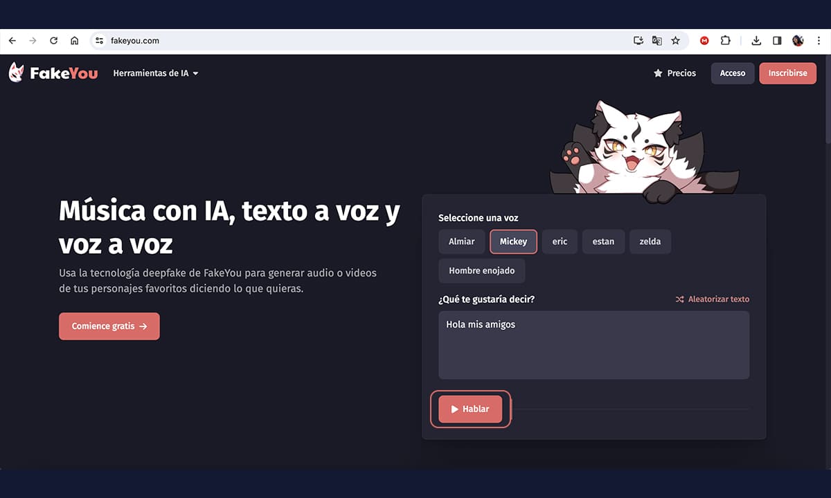 Cómo enviar audios con la voz de Mickey en WhatsApp | Cómo enviar audios con la voz de Mickey en WhatsApp3